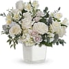 ****VASE WILL BE WHITE MOSAIC****

As serene as soft white clouds floating in