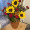 Everything lovely but the dirt! These fresh cut picks are as beautiful