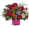 Send sunny kisses across the miles with this hot pink surprise of
