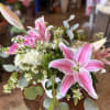 The perfect arrangement for any occasion with its calming color palette and