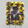 Honor your loved ones with this beautiful and personal photo wreath of