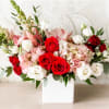 An enchanting expression of romance and grace. Love Blooms features a luxurious