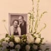 Designed for today&#039;s modern celebrations of Life. Thoughtful sympathy arrangement with your