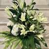 Lilies elegantly arranged in a vase