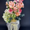 Elevate any moment with our Grace &amp; Bloom Luxe Floral Wrap, a