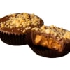 Peanut Butter Cups, 4 pc
Smooth, yet crispy peanut butter surrounded by rich