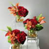 Embrace the spirit of autumn with our &quot;Red-y for Fall Bouquet,&quot; a