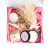 Featuring White Jasmine Organic Soy Candle, Organic Eucalyptuses &amp; Cotton bath boom