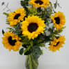 Sunny sunflowers to brighten their day. 