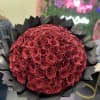 Glitter red rose bouquet is a captivating arrangement, designed to exude romance
