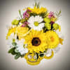 Brighten someone&rsquo;s day with our delightful Sunshine Smile Floral Arrangement! This vibrant