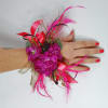 Corsages are hand-made and custom-designed for color, size, and overall appearance to