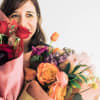 Includes one (1) wrapped bouquet of seasonal premium blooms. Thoughtfully designed with
