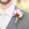 Rose, Lisianthus or Ranuncula boutonniere - if you have a preference please