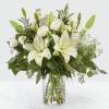 Our Alluring Elegance Bouquet is a striking array of ivory and green.