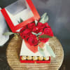 1 Dozen Roses and Chocolates. Love is in the air!