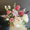 This arrangement is about small to medium and will definitely put a