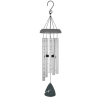 30&quot; Black and Silver Wind Chime