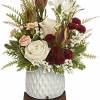 Brighten their day with Teleflora&#039;s Timeless Treasure Bouquet, showcasing radiant red and