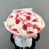 A delightful medley of carnations in a beautiful array of colors, creating