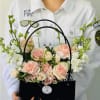 Each fresh cut floral bag  is created uniquely by one of