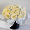 Indulge in the serene beauty of the Candlelight Garden Rose Box, a