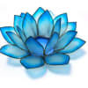 This handmade tea light holder is designed in the shape of an