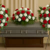 Honor a life beautifully lived with our &ldquo;Heaven&rsquo;s Embrace&rdquo; sympathy floral set.