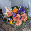 Immerse yourself in a sensory experience with &quot;Citrus Breeze.&quot; This vibrant floral