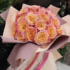 Bi colored roses