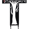 Laser Cut Cardinal Memorial Cross Stake
Dimensions: 7 7/8&quot; W. x 3/8&quot; D.