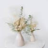 An all dried, everlasting arrangement in the sweetest bud vase!  Featuring