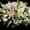 Roses, lilies, snapdragon, gladiolus, Hydrangeas and more come together for a white