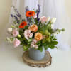 Theme Colors: Shades of pinks with a POP of color

Featured Blooms: Orchids