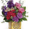 Celebrate any occasion in style with this glorious gift! Luxurious lavender roses