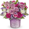 Make her day shine with Teleflora&#039;s Radiant Reverie cylinder vase, featuring a
