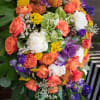 In the notes portion of your order leave me colors and flowers