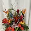 Escape to a tropical paradise with our stunning Tropical Madness flower arrangement