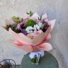 Designer&#039;s Choice Wrap Bouquet in vibrant colors in season florals. Ready to