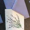 Small Hand painted card with envelope 2&quot; x 3&quot; each one is