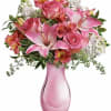 Oh, so pretty in pink, this beautiful bouquet will make their day.