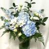 Immerse yourself in a tranquil oasis with our enchanting Sky Blue flower