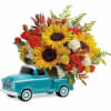 Beep beep! They&#039;re sure to love this colorful bouquet of spray roses