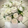 This bouquet shows that there is beauty in simplicity. Elegant perfect gift