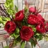 Elevate your floral d&eacute;cor with this striking swag arrangement featuring the luxurious