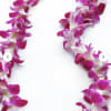 At a graduation ceremony ,a LEI of achievement ,love ,and good fortune