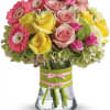 This arrangement would be perfect for any girl with an eye for