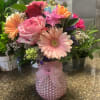 fresh Gerbers  , roses , carnations , daysis  , lemon