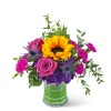 Send a gift of style and elegance with Sunny Blooms. This stunning