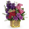 Celebrate any occasion in style with this glorious gift! Luxurious lavender roses